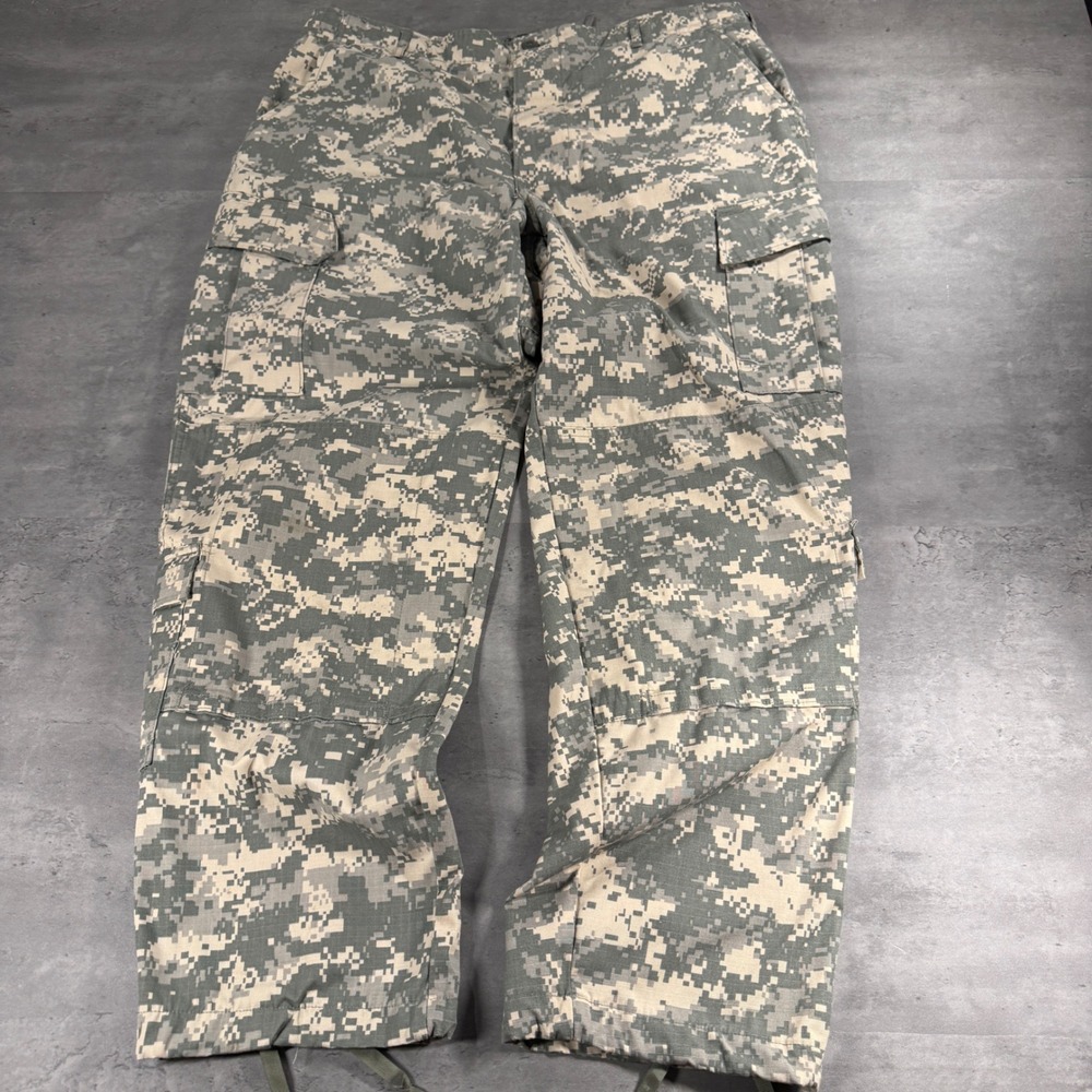Woolrich Army Combat Uniform Men Large Regular ACU Digital‎ Camo Cargo Trousers